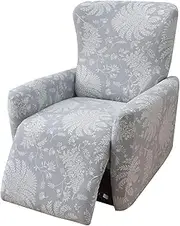 Stretch Recliner Couch Cover 4-Pieces 1Seat Recliner Chair Slipcovers with Pockets Sofa Cover Recliner Lazy Boy Furniture Protector for Living Room (Color : #8)