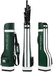 Golf Bag Men Women Super Lightweight Portable Waterproof Half Section Golf Gun Bag Can Hold 14 Clubs Bag