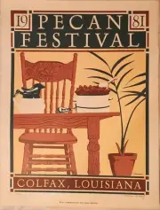 Colfax PECAN Festival Poster 1981 Signed And Numbered
