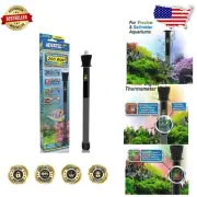 200W Glass Aquarium Heater with LED Control System - Ideal for 50-70 Gallons