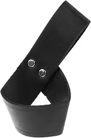 Sword Frog Holster Rapier Scabbard Holder Carrying Holder Sheath Halloween Costumes Sword Dagger Holster PU Leather for Adult Men Outfits, Black