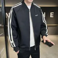在飛比找ETMall東森購物網優惠-青年修身韓版帥氣立領夾克工裝