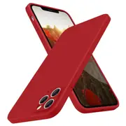 MCC iPhone 11 Pro Soft Liquid Silicone Shockproof Case Cover Apple 11Pro [Red]