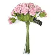 NEW Vivaldi Blossoms Long Stem Foam Roses By Spotlight