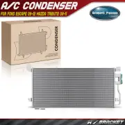 Manual Trans. A/C Condenser w/ Bracket for Ford Escape Mazda Tribute 2.3L 2.5L (for: Ford)