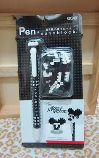 在飛比找Yahoo!奇摩拍賣優惠-nanoblock 積木筆 造型筆 disney迪士尼 米奇