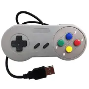 Old Skool SNES USB Controller Super Nintendo USB For PC And MAC For Super 3E
