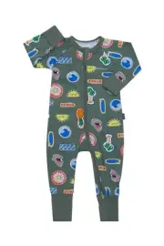 Bonds Baby 2-Way Zip Wondersuit Coverall Sage Green 000