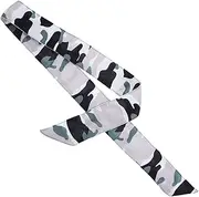 ARTSEWPLY Sports Bandana Head Bands Ties Turban for Men Bandanas for Men Headband Hair Ribbons Sports Sweatband Sports Headscarf Gym Sweatband Men Hair Band Tie Sweatband Polyester Black