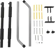 Heavy Duty Garage Storage Hooks, Variable Surfboard Storage Rack - Retractable Wall Mount Display for Snowboards, Kayaks, Canoes - Space Saving for Garage or Home