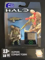 Halo Mega Construx Heroes Series 18 Human Combat Form HNC50 NEW