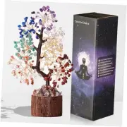 Chakra Tree Crystal Tree for Positive Energy Healing Crystal Tree of Life