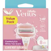 Gillette Venus Comfortglide White Tea Razor Blades 8 pack