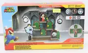 Super Mario Deluxe Boo Mansion Playset 10 Piece Action Figure Set - NEW -