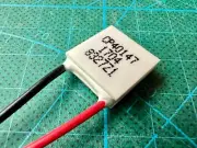 Same Sky Peltier TEC Module, 15 x 15mm, 4.6mm, 2.1V, 4A, ΔTmax=75C, Qmax=4.6W