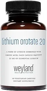 Weyland: Lithium Orotate 20mg (1 Bottle)