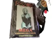 Krome Productions Razor Mega Chromium Cards preview 7 card set