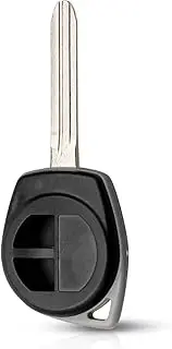FLJKCT Car Key Shell 2 Button with Key Pad Auto Parts Remote Key Shell,for Suzuki Grand Vitara Swift Liana