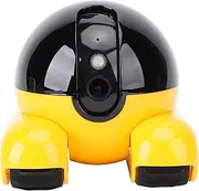 Generic 2MP Dual Lens Dual Screen Pet Robot Camera, WiFi Smart Home Security Camera, Phone App 2 Way Audio Motion Detection Alerts Night Vision Cat Dog Camera (256G)