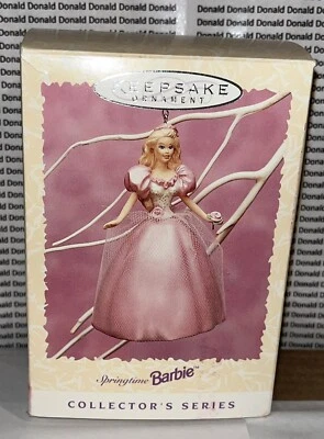 BARBIE: KEEPSAKE ORNAMENT “Springtime Barbie” COLLECTOR’S SERIES