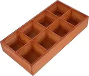 Beaupretty Decorative Nut and Fruit Tray Multi Function Serving and Card Sorting Organizer Box Durable Design for Desktop Storage Nuts Succulents and Desserts