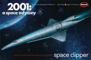 MOEBIUS 1/72 2001 Space Odyssey: Orion III Space Clipper Luxury Commer MOE200111