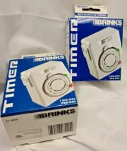 Brinks Mechanical Timer 42-1010 15 amp One On/Off Per Day For Indoor Use NEW