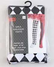 Girls Harlequin Stockings