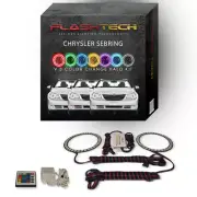 RGB Angel Eye LED Halo kit with IR Remote for 08-10 Chrysler Sebring Fog Lights (for: Chrysler)