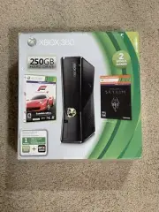 New Sealed Microsoft Xbox 360 Holiday Bundle 250GB Black Console (R9G-00165)