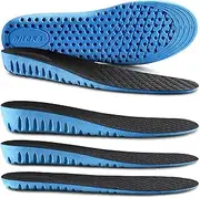 Ailaka Height Increase Insoles for Men Women, Honeycomb Shock Absorbing Cushion Shoe Height Insoles Men Women, Replacement Sports Shoe Inserts