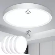 4 Pack Motion Sensor Light Indoor Wired, 5000K Closet Lights Motion Sensored, 15