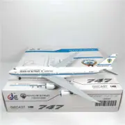 1:400 JC Wings STATE OF KUWAIT BOEING B747-8 Passenger Airplane Diecast Model
