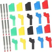 TOKIDNY Banana Plugs for Insulation Testing 10 Pack Banana Plugs Audio Connector Sturdy and Reliable High-fidelity Sound