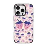 iPhone 16 Pro Impact Case Strawberry hearts