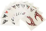 HAPINARY 20pcs Adhesive Eyeshadow Stickers Temporary Eye Makeup for Halloween Birthday Events