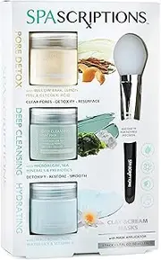 Spascriptions Pore Detox, Cleanse, Hydrate Mask (Pack of 3)