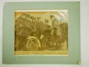 Police Motorcyclist to Replace Police Horses Original Matted News Article