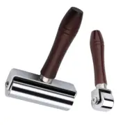 26mm 100mm Leather Edges Creaser and Smoother, Seam Roller for Leather Quilting