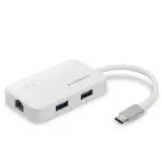 Edimax EU-4308 USB-C to 3-Port USB 3.0 Gigabit Ethernet Hub [EU-4308]