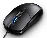 P23 Colorful Luminous USB Wired Business Mice Computer Accessories Office Portable Design for Windows IOS and Android Tablet