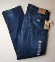 Buffalo David Bitton Jeans Mens 40x32 Denim Pants Relaxed Stretch Tapered $99+