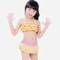 在飛比找蝦皮購物優惠-【奧可那泳裝】🔥現貨🇹🇼台灣製小女童兩件式泳衣(附泳帽) 兒