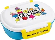 Skater Mr.Men Little Miss QAF2BAAG-A Children's Lunch Box, 12.2 fl oz (360 ml), Includes Inner Core (Side Dish Container), Fluffy Dome, Kids Lunch, Antibacterial Treatment, Made in Japan