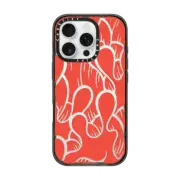 iPhone 16 Pro Impact Case MagSafe Compatible SUPER WAVY (ORANGE)