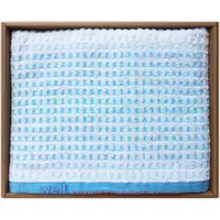 在飛比找i郵購優惠-煙斗牌-LK956鬆撚紗浴巾禮盒 (單入) 藍色系
