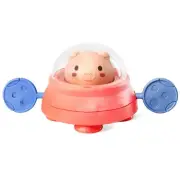 : Paddle Ship Space Piggy - Bath & Water Play Toy, Pull String Action Floatin...