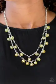 Paparazzi Necklace - Super Supernova - Yellow