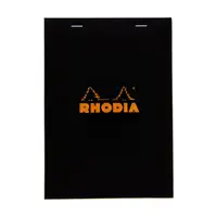 在飛比找誠品線上優惠-法國RHODIA 上掀式騎馬釘方眼筆記本/ A5/ Blac