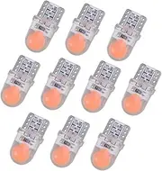 COOLHIYA 10pcs Car Led Lights T10 Smd Bulbs Lamp for Interior Map License Plate Trunk Light